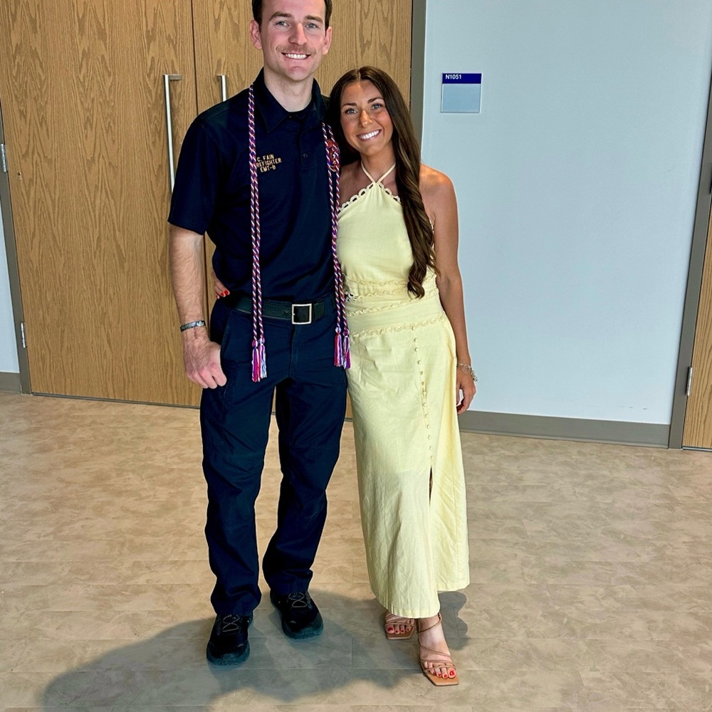 Elegant Yellow Halter Maxi Dress